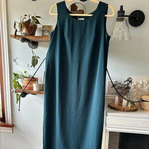 Vintage R&M Richards by Karen Kwong Teal Sheath Dress